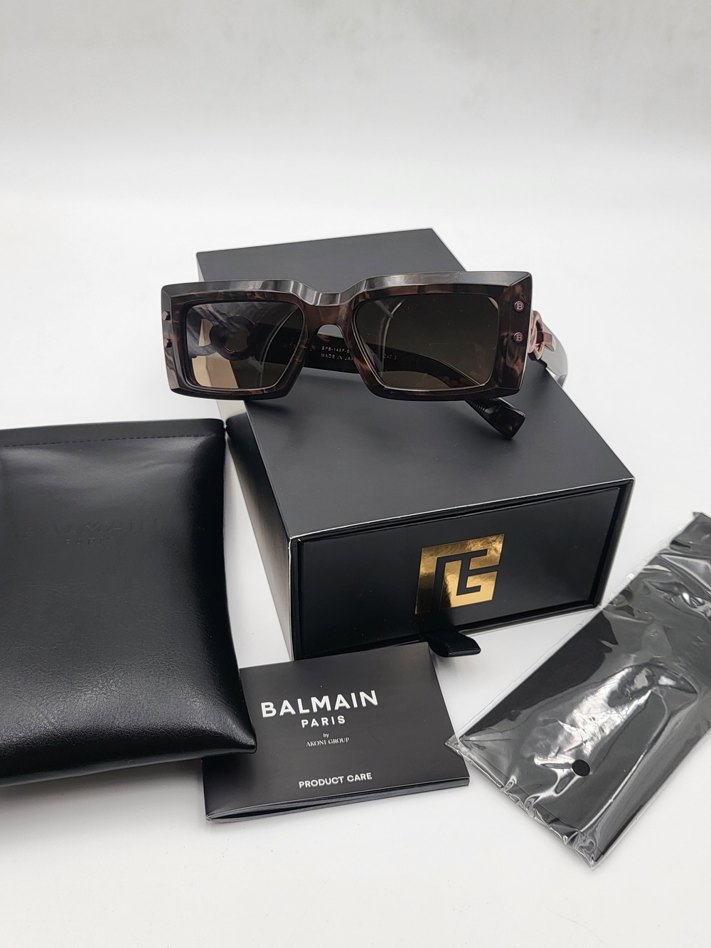BALMAIN Sunglasses Balmain BPS145 Imperial F 53 17 Authentic FULL ENCLOSURE..New
